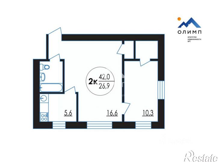 2-комн квартира ул Пролетарская, 23а,  д. 23а