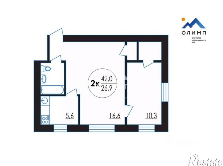 2-комн квартира ул Пролетарская, 23а,  д. 23а
