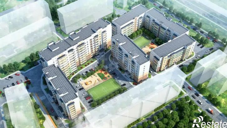 1-комн квартира в новом доме улица Лаврова, 9б