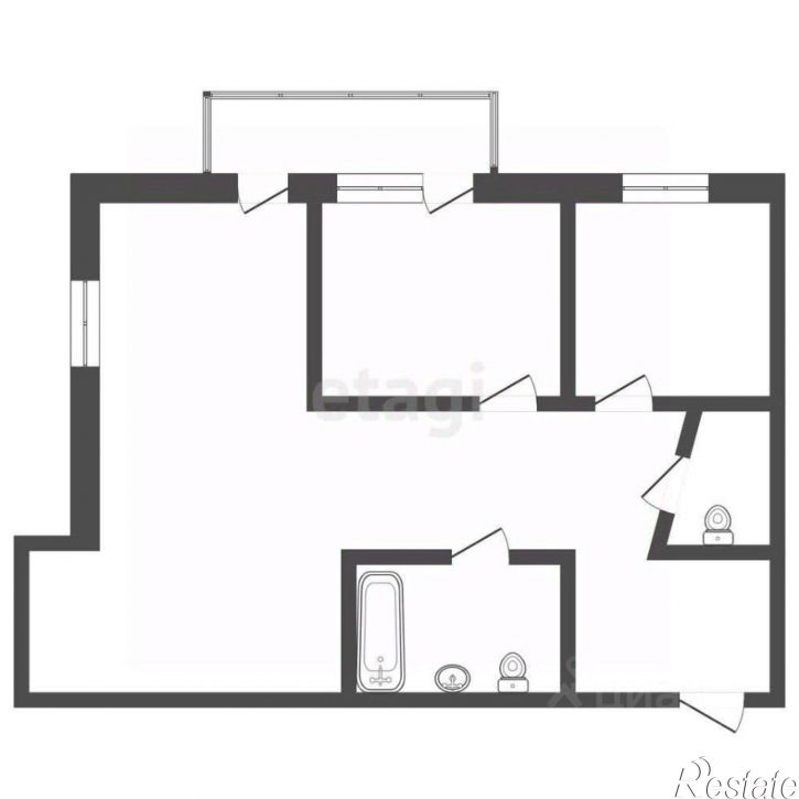 2-комн квартира ул Лаврова, 13,  д. 13