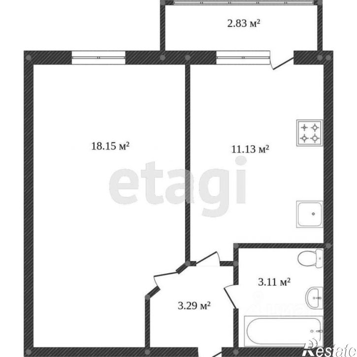 1-комн квартира ул Карла Маркса, 103б,  д. 103б