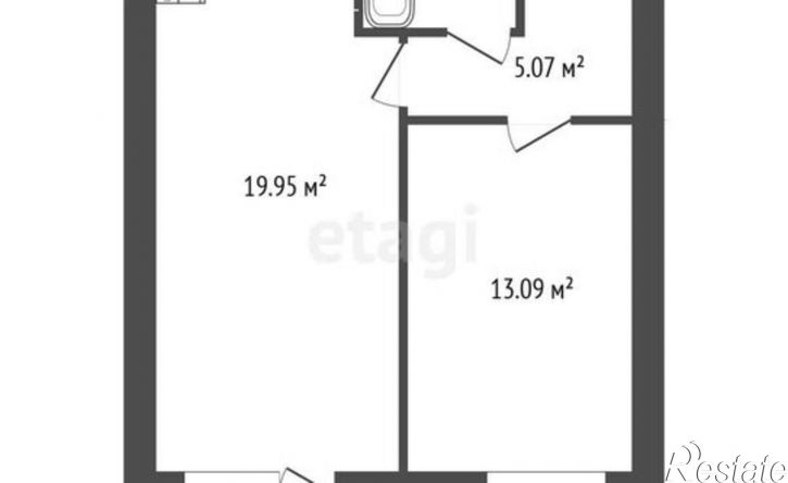 1-комн квартира ул Возрождения, 82а,  д. 82а