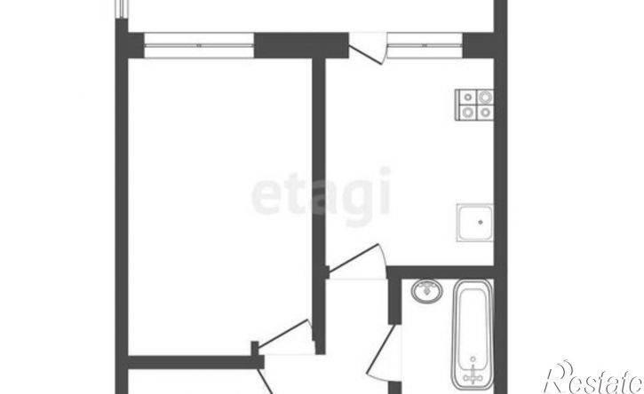 1-комн квартира ул Ярославская, 33,  д. 33