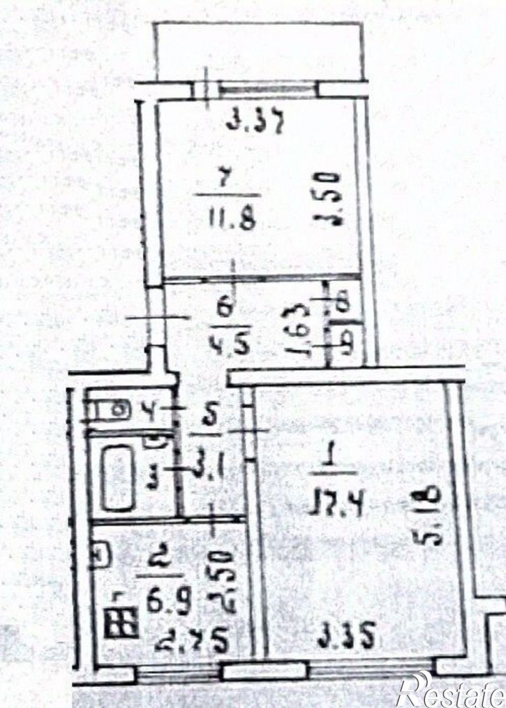 2-комн квартира ул Ярославская, 3,  д. 3