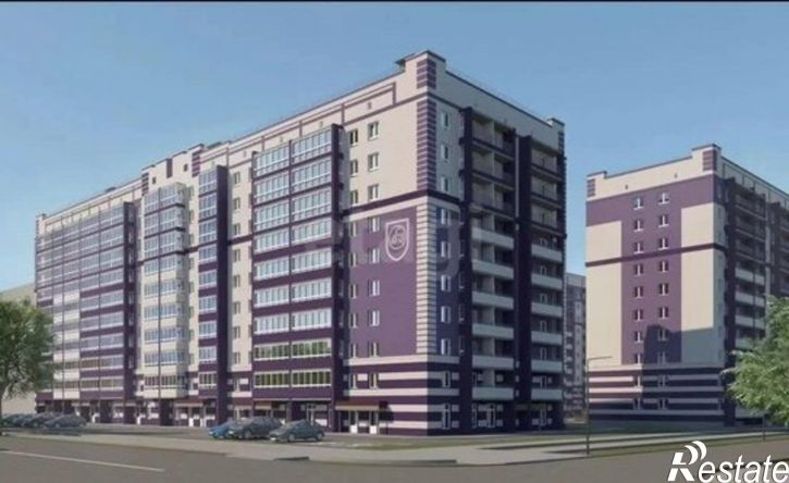 1-комн квартира в новом доме улица Возрождения, 57к1