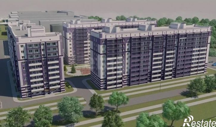 1-комн квартира в новом доме улица Возрождения, 57к1