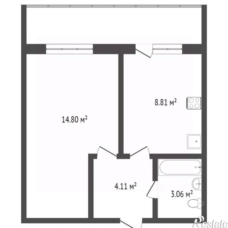 1-комн квартира Окружное шоссе, 32а,  д. 32а