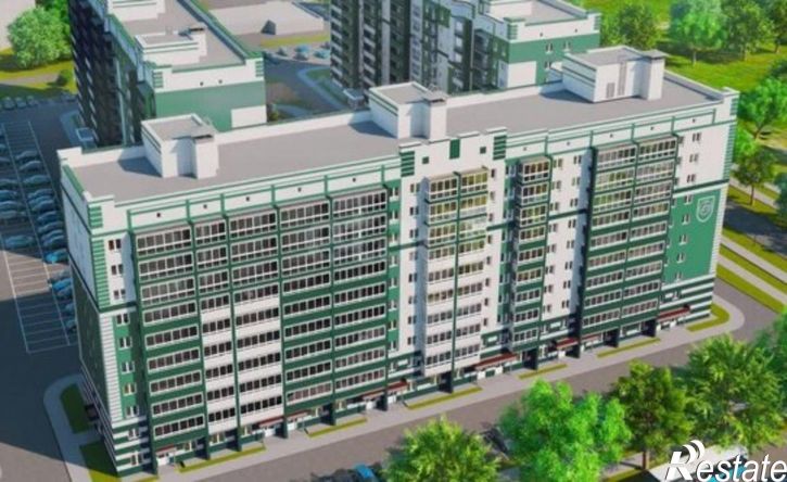 1-комн квартира в новом доме улица Возрождения, 57к1