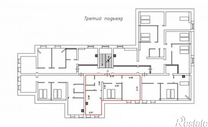 2-комн квартира пер Чернышевского, 8А,  д. 8А