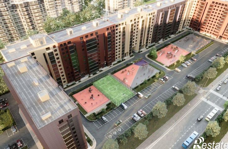 4-комн квартира в новом доме Ярославская улица, 33,  д. 33