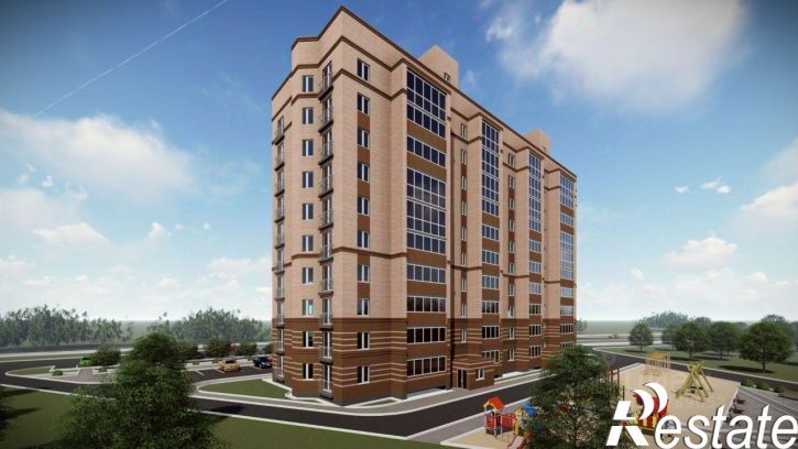 3-комн квартира в новом доме Архангельская улица, 2,  д. 2