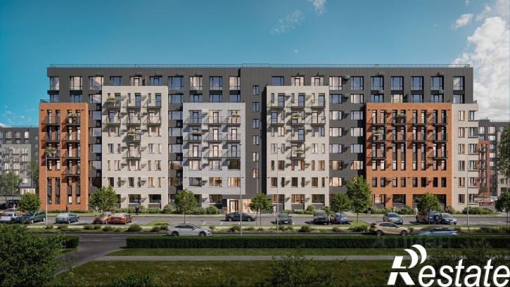 2-комн квартира в новом доме улица Трактористов, 16А,  д. 16А