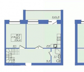 2-комн, 134 кв м, этаж 10/10 Ярославская улица, 33