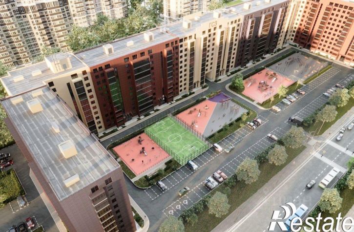2-комн квартира в новом доме Ярославская улица, 33,  д. 33