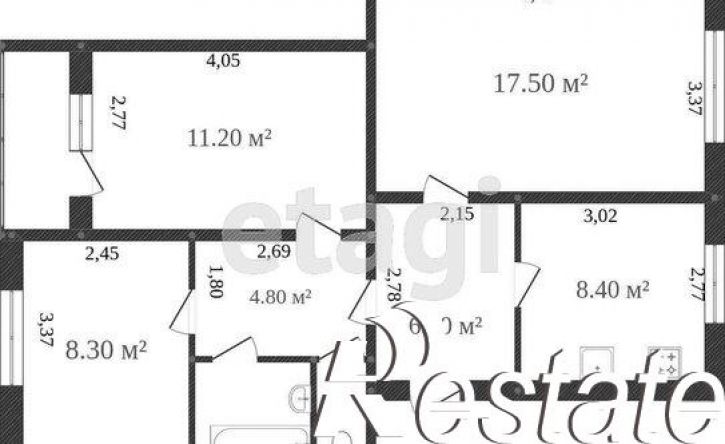 3-комн квартира улица Панкратова, 86,  д. 86