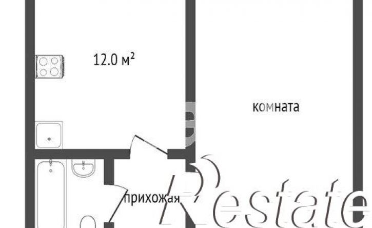 1-комн квартира Залинейная улица, 26А,  д. 26А