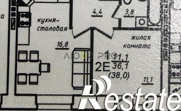 1-комн квартира улица Пугачёва, 91,  д. 91