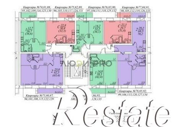 2-комн квартира улица Возрождения, 55 к1,  д. 55 к1