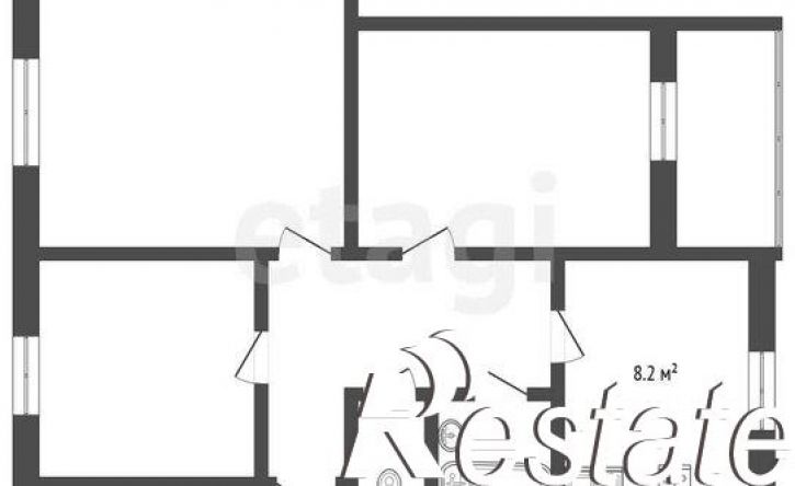 3-комн квартира улица Преображенского, 45А,  д. 45А